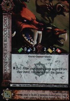 2006 Warhammer 40,000 TCG: Damnation's Gate #036/228 Hounds of the Blood God Front