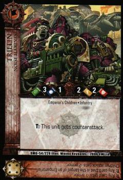 2006 Warhammer 40,000 TCG: Damnation's Gate #054/228 Trillin Front