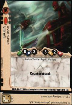 2006 Warhammer 40,000 TCG: Damnation's Gate #084/228 Bafiin Front