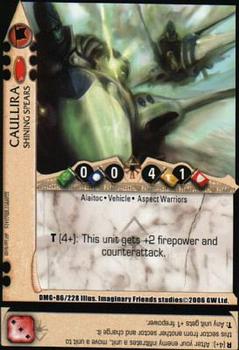 2006 Warhammer 40,000 TCG: Damnation's Gate #086/228 Caullira Front