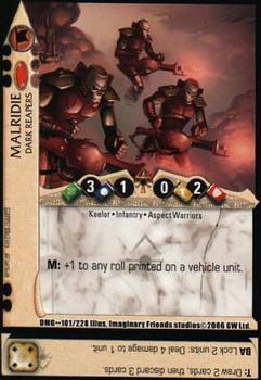 2006 Warhammer 40,000 TCG: Damnation's Gate #101/228 Malridie Front