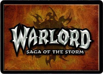 2004 Warlord Saga of the Storm Southern Kingdoms #081 Blood Spirit Back