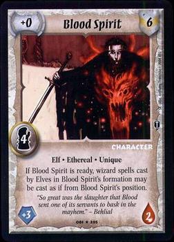 2004 Warlord Saga of the Storm Southern Kingdoms #081 Blood Spirit Front