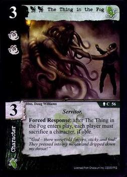 2005 Call of Cthulhu Masks of Nyarlathotep #56 The Thing in the Fog Front