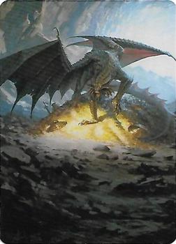 2022 Magic The Gathering Commander Legends: Battle for Baldur's Gate - Art Series #004 Ancient Copper Dragon Front