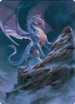 2022 Magic The Gathering Commander Legends: Battle for Baldur's Gate - Art Series #006 Ancient Silver Dragon Front