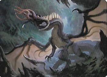 2022 Magic The Gathering Commander Legends: Battle for Baldur's Gate - Art Series #031 Brainstealer Dragon Front