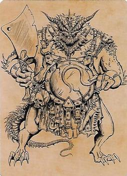 2022 Magic The Gathering Commander Legends: Battle for Baldur's Gate - Art Series #077 Thrakkus the Butcher Front