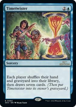 2022 Magic The Gathering 30th Anniversary Edition #0084 Timetwister Front