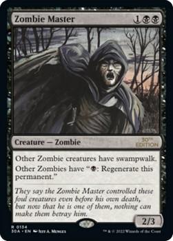 2022 Magic The Gathering 30th Anniversary Edition #0134 Zombie Master Front