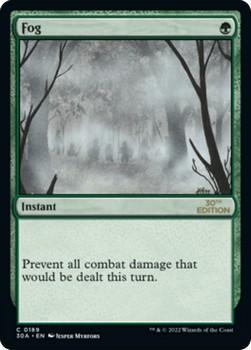 2022 Magic The Gathering 30th Anniversary Edition #0189 Fog Front
