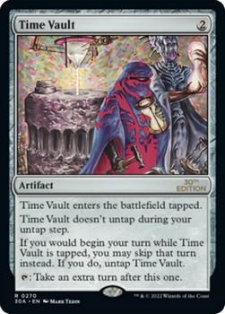2022 Magic The Gathering 30th Anniversary Edition #0270 Time Vault Front