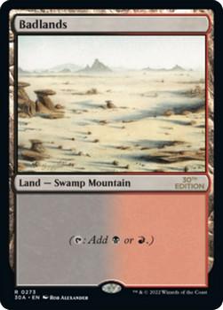 2022 Magic The Gathering 30th Anniversary Edition #0273 Badlands Front