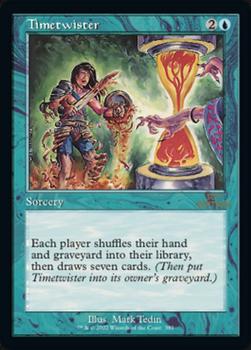 2022 Magic The Gathering 30th Anniversary Edition #381 Timetwister Front