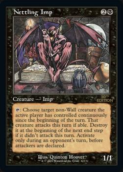 2022 Magic The Gathering 30th Anniversary Edition #411 Nettling Imp Front