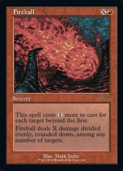 2022 Magic The Gathering 30th Anniversary Edition #442 Fireball Front
