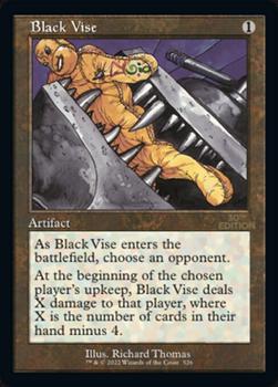 2022 Magic The Gathering 30th Anniversary Edition #526 Black Vise Front