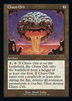 2022 Magic The Gathering 30th Anniversary Edition #528 Chaos Orb Front