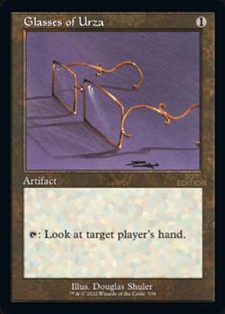 2022 Magic The Gathering 30th Anniversary Edition #538 Glasses of Urza Front