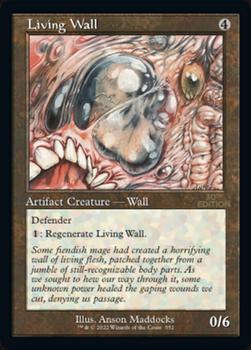 2022 Magic The Gathering 30th Anniversary Edition #552 Living Wall Front