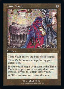 2022 Magic The Gathering 30th Anniversary Edition #567 Time Vault Front