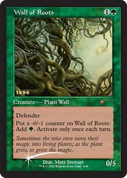 2022 Magic The Gathering 30th Anniversary Edition - Promos #4 Wall of Roots Front