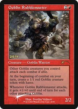 2022 Magic The Gathering 30th Anniversary Edition - Promos #22 Goblin Rabblemaster Front