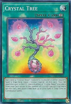 2022 Yu-Gi-Oh! Legend Of The Crystal Beasts English 1st Edition #SDCB-EN024 Crystal Tree Front