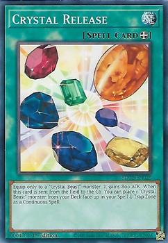 2022 Yu-Gi-Oh! Legend Of The Crystal Beasts English 1st Edition #SDCB-EN025 Crystal Release Front