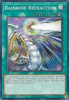 2022 Yu-Gi-Oh! Legend Of The Crystal Beasts English 1st Edition #SDCB-EN027 Rainbow Refraction Front