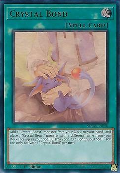 2022 Yu-Gi-Oh! Legend Of The Crystal Beasts English 1st Edition #SDCB-EN046 Crystal Bond Front