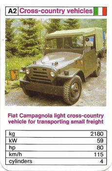 1979  Ace Trump Armoured Vehicles #A2 Fiat Campagnola Front