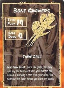 1998 Rage Tribal War Phase 2 #NNO Bone Gnawers Front