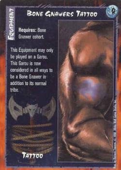 1998 Rage Tribal War Phase 2 #NNO Bone Gnawers Tattoo Front