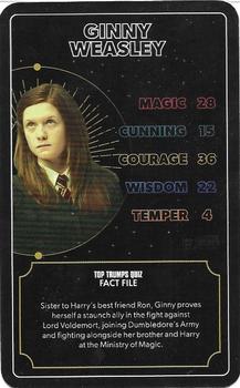 2022 Top Trumps Specials Hogwarts #NNO Ginny Weasley Front