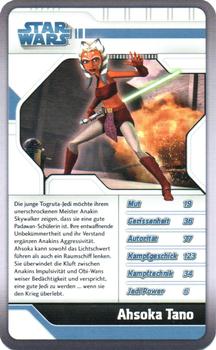 2016 Top Trumps Star Wars The Clone Wars (German) - Booster Pack #NNO Ahsoka Tano Front