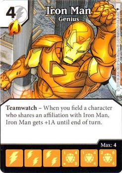 2015 Dice Masters Age of Ultron #14of142 Iron Man Front