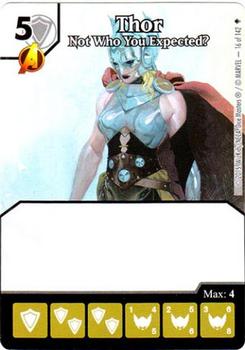 2015 Dice Masters Age of Ultron #16of142 Thor Front