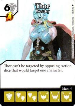 2015 Dice Masters Age of Ultron #18of142 Thor Front