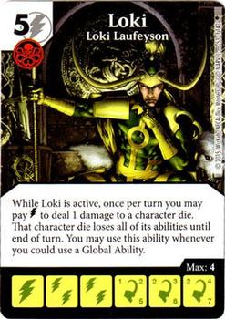 2015 Dice Masters Age of Ultron #53of142 Loki Front