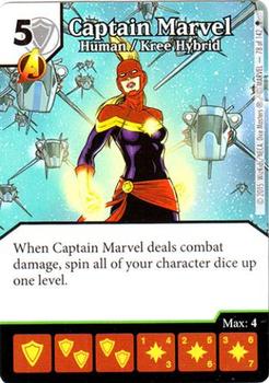 2015 Dice Masters Age of Ultron #78of142 Captain Marvel Front