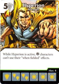 2015 Dice Masters Age of Ultron #85of142 Hyperion Front