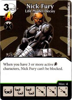 2015 Dice Masters Age of Ultron #92of142 Nick Fury Front