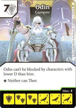 2015 Dice Masters Age of Ultron #93of142 Odin Front