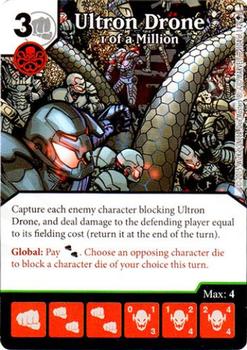 2015 Dice Masters Age of Ultron #104of142 Ultron Drone Front