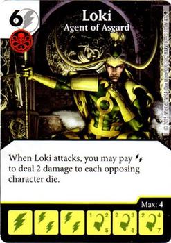 2015 Dice Masters Age of Ultron #117of142 Loki Front