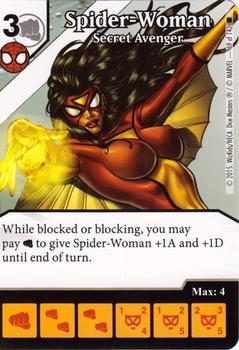 2015 Dice Masters The Amazing Spider-Man #19of142 Spider-Woman Front