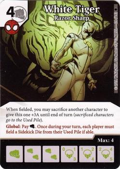 2015 Dice Masters The Amazing Spider-Man #24of142 White Tiger Front