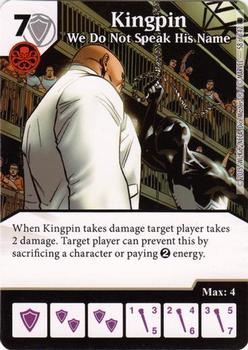 2015 Dice Masters The Amazing Spider-Man #58of142 Kingpin Front