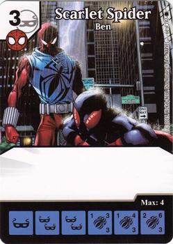2015 Dice Masters The Amazing Spider-Man #66of142 Scarlet Spider Front